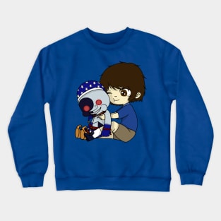 FNAF security breach (gregory and moondrop plush) Crewneck Sweatshirt